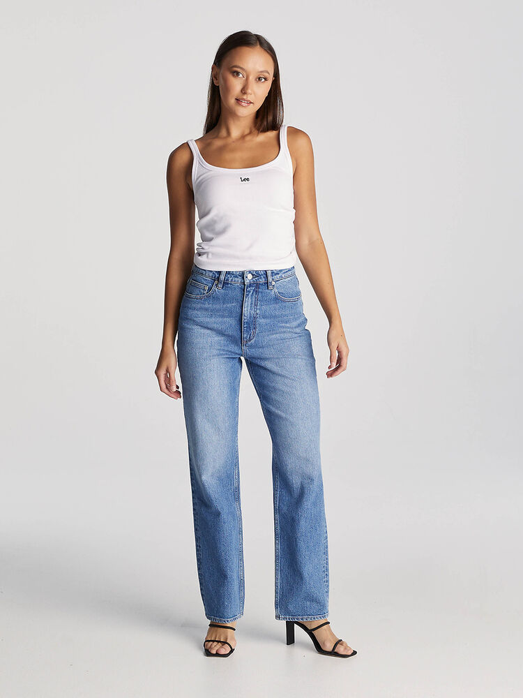 High Straight Jean / Indigo lake