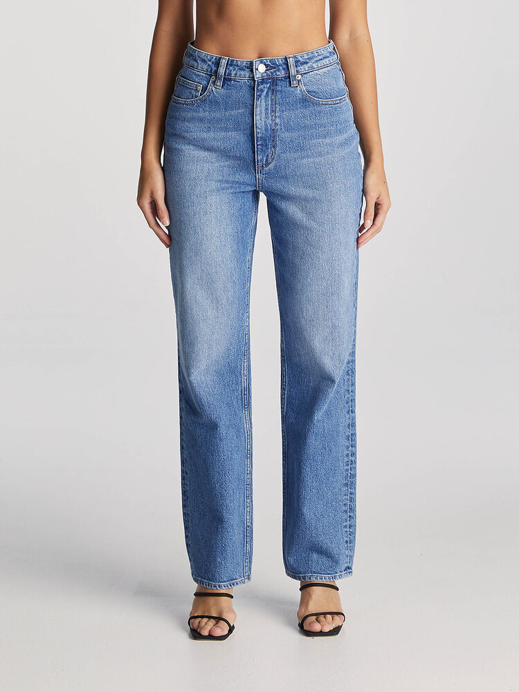 High Straight Jean / Indigo lake