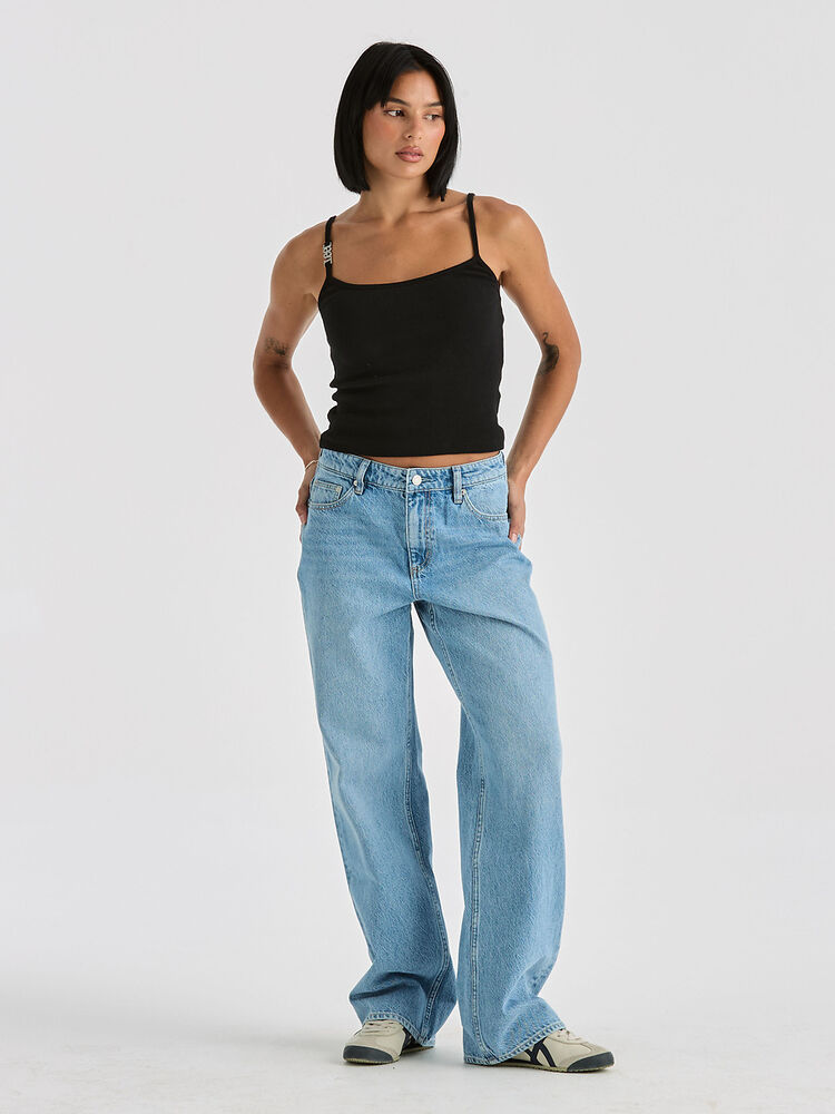 Mid Baggy / Skyline Blue (Petite)