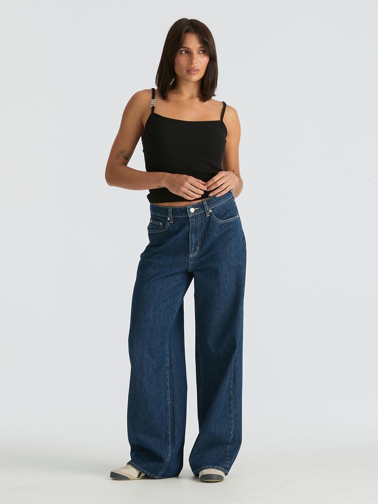 Mid Slouch Indigo Exchange