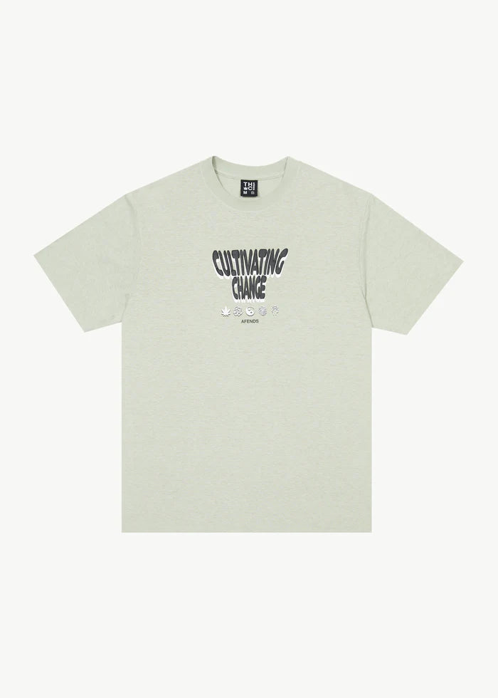 Proclaim Hemp Retro Fit Tee / Eucalyptus