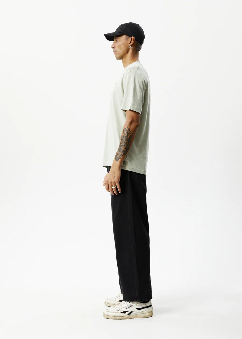 Proclaim Hemp Retro Fit Tee / Eucalyptus