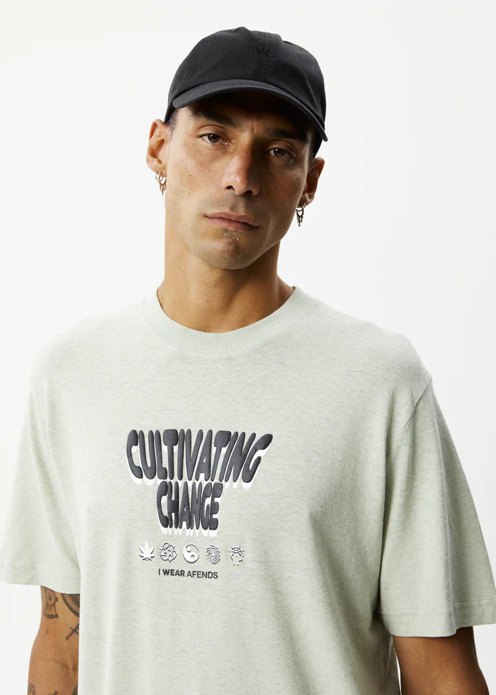 Proclaim Hemp Retro Fit Tee / Eucalyptus
