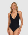 Ibiza Plunge One Piece  / Black