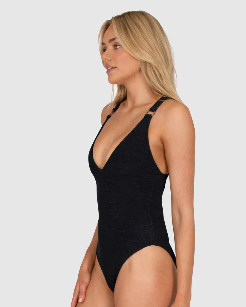 Ibiza Plunge One Piece  / Black