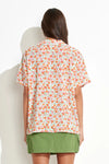 Primavera OS Shirt / White Floral