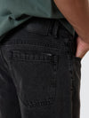 Slacker Denim Short / Ash Black