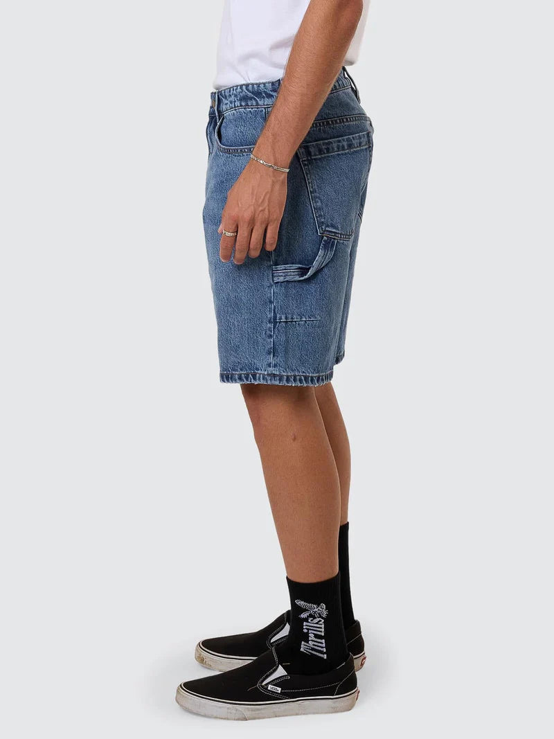 Slacker Denim Short / Stoned Blues