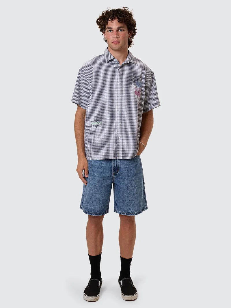 Slacker Denim Short / Stoned Blues