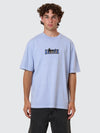 Pit Stop Oversize Tee / Cornflower Blue