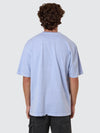 Pit Stop Oversize Tee / Cornflower Blue