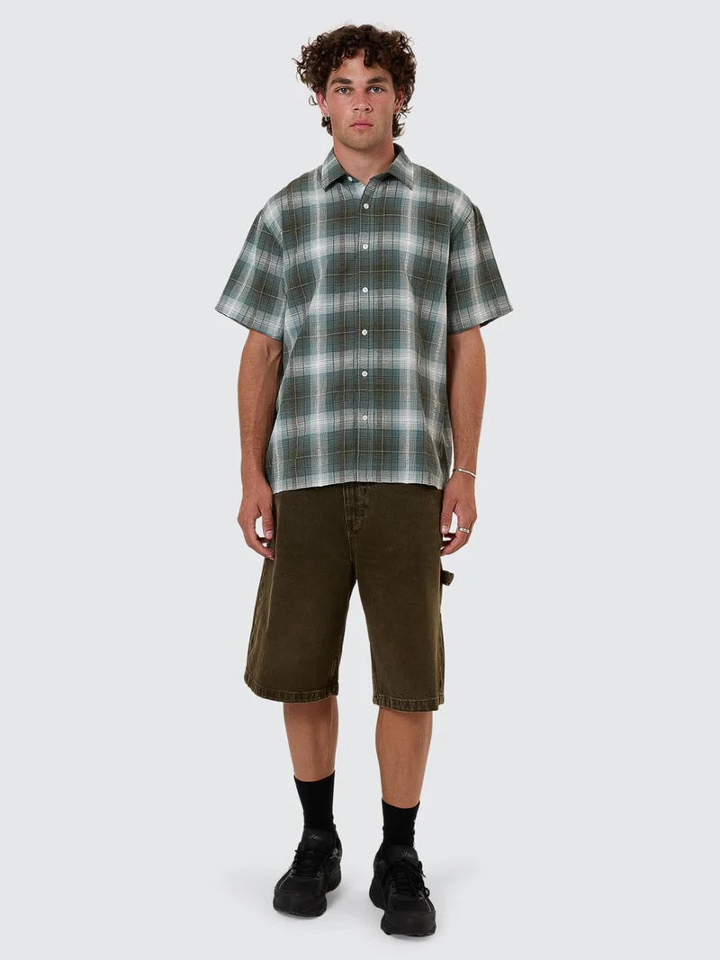 Cheap Thrills SS Cropped Shirt / Tarmac