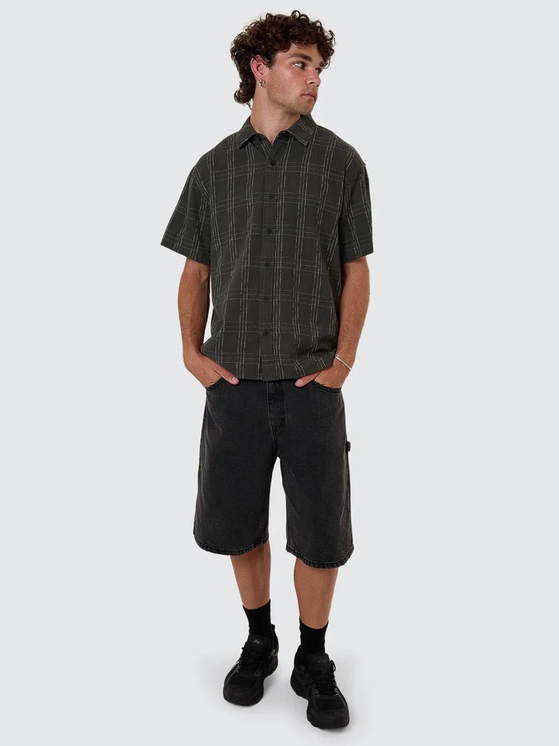 Built To Win SS Shirt / Oil Green
