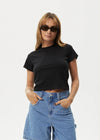 Carmen Hemp Baby T-shirt / Black
