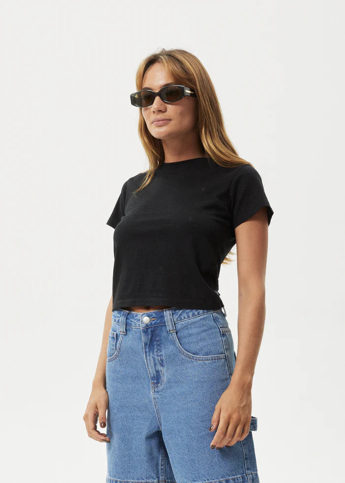 Carmen Hemp Baby T-shirt / Black
