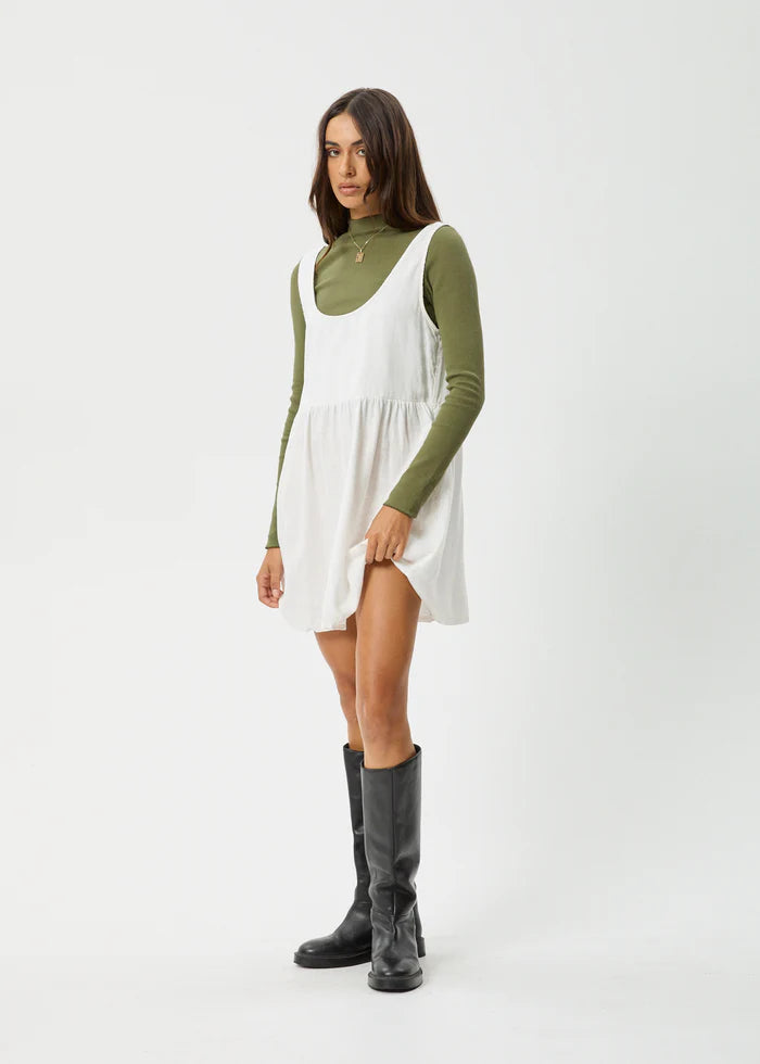 Jesse Hemp Mini Dress / Natural