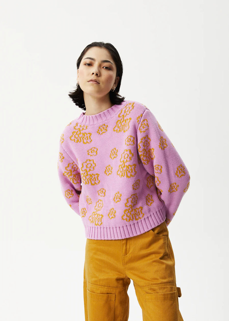 Clara Knit Crew Neck Jumper / Candy