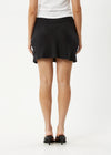 Grace Cupro Mini Skirt / Black