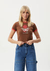 Technology Ringer Baby Tee / Toffee