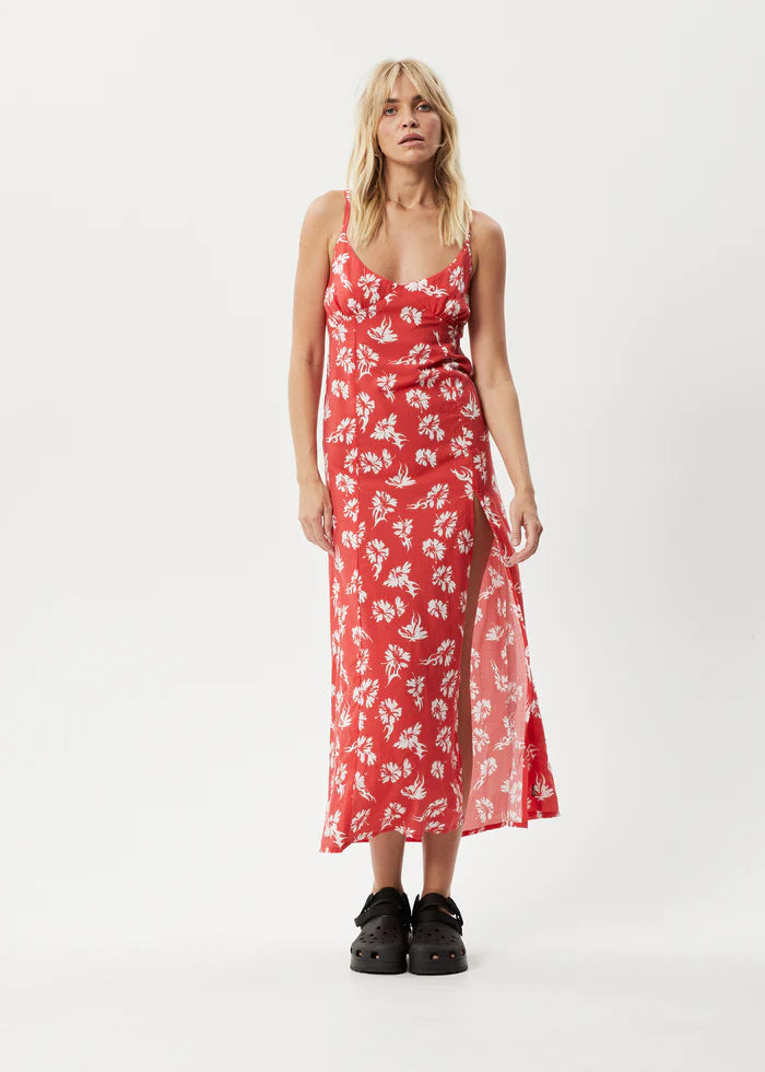 Hibiscus Organic Maxi Dress / Hibiscus