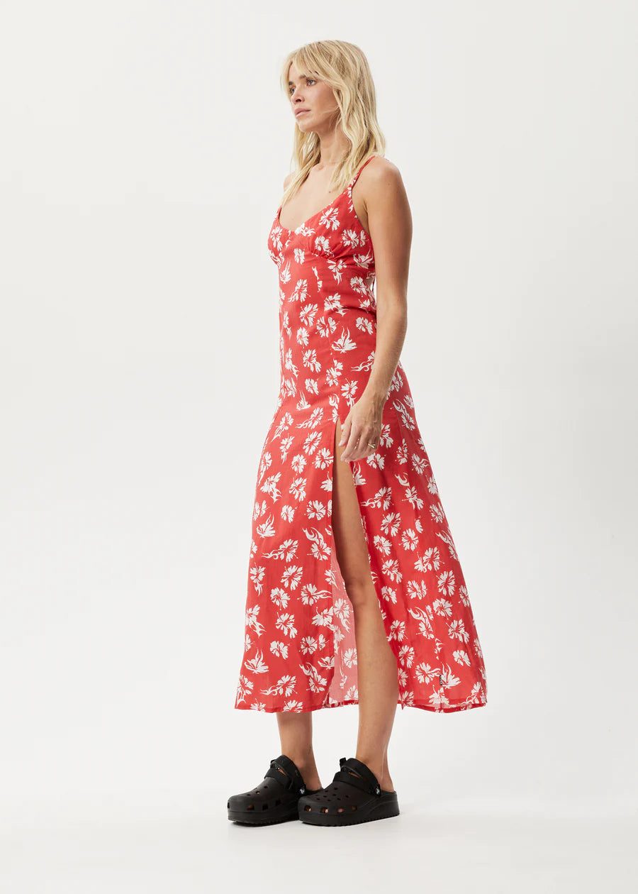 Hibiscus Organic Maxi Dress / Hibiscus