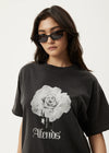 Sweet Juliet Oversized T-shirt / Stone Black