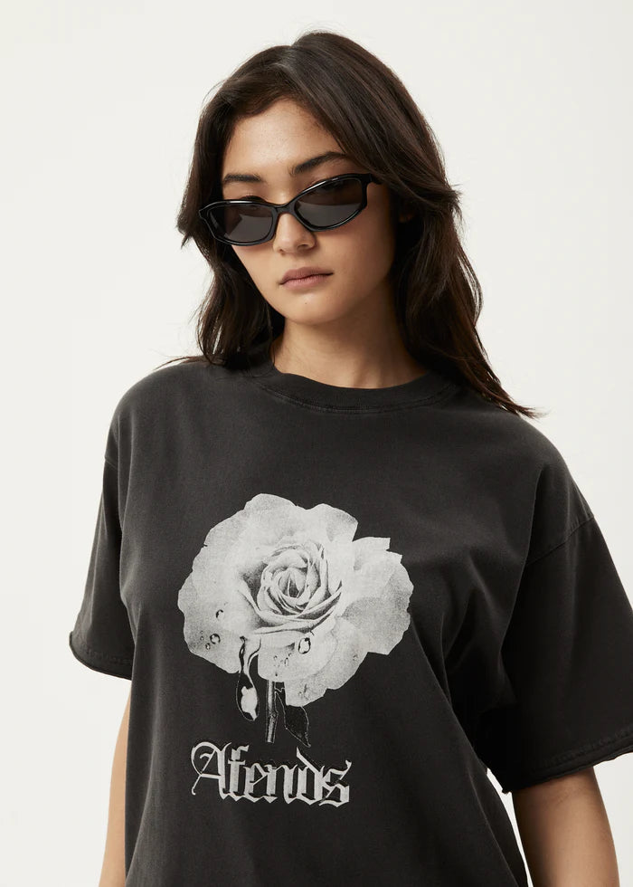 Sweet Juliet Oversized T-shirt / Stone Black