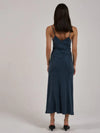 Chelsea Full Length Slip Dress / New Teal