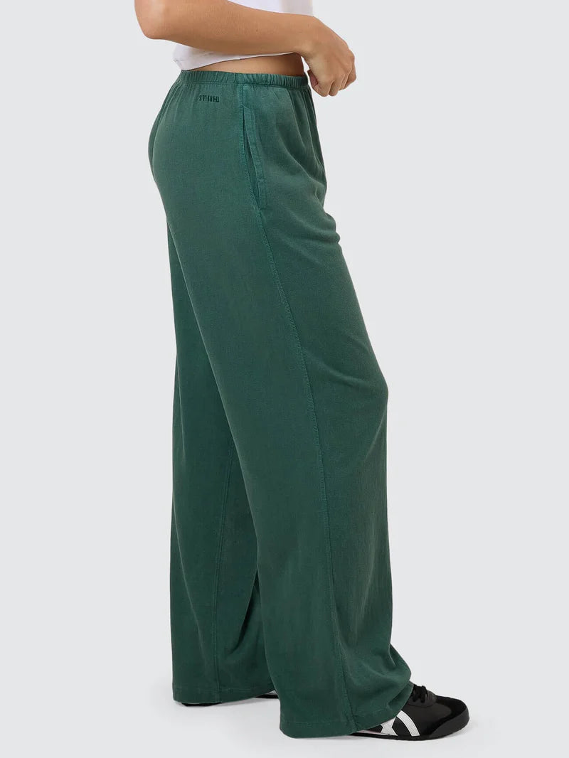 Hemp Relax Pant / Sea Pine