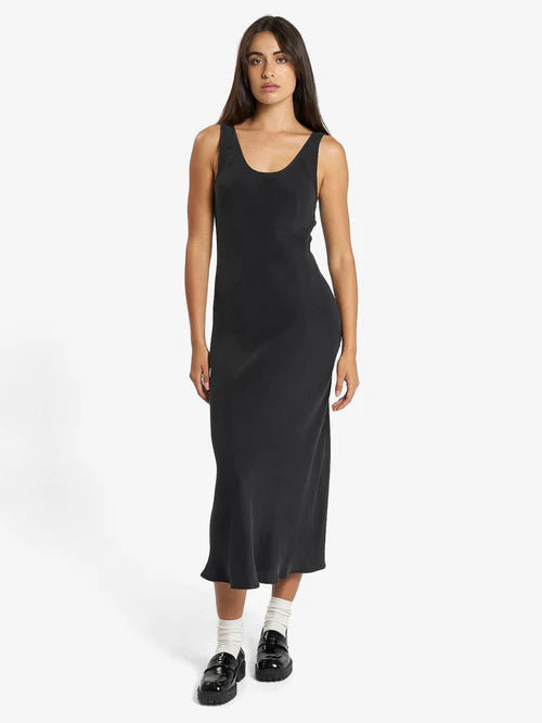 Nerissa Slip Dress / Antique Black