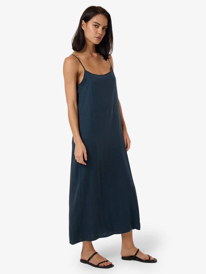 Breezy Slip Dress Dark Slate