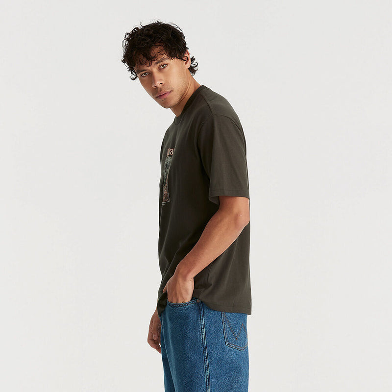 Amanita Slacker Tee / Dark Slate