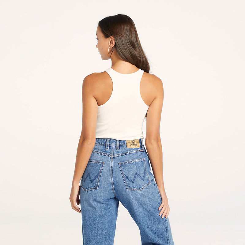 Lenny Longline Tank / Serpent White