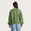 Wattle Slouch Sweater / Elm Green