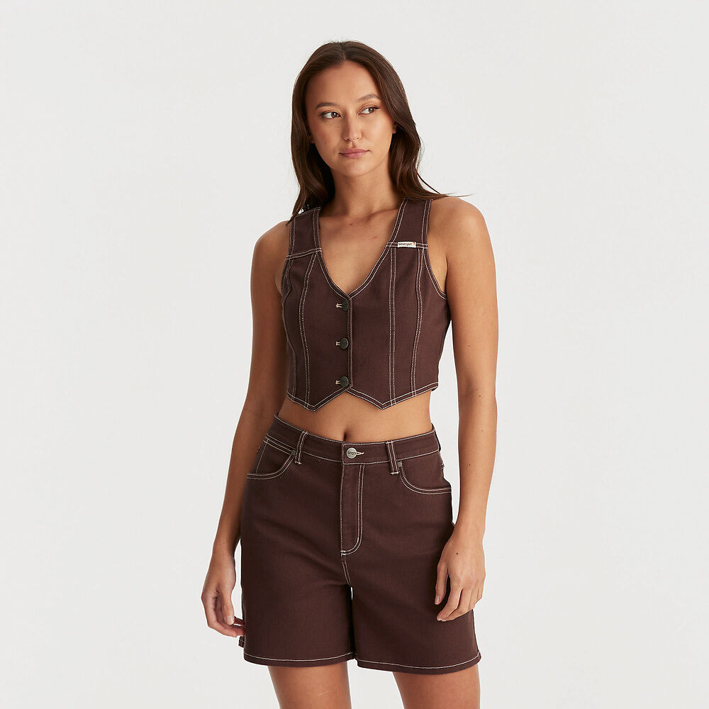 Westbound Vest / Chocolate