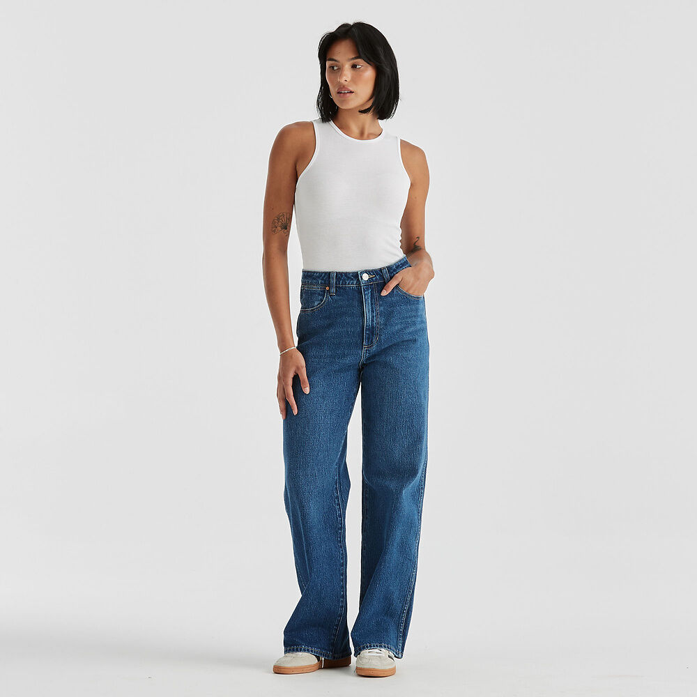 Hi Bells Flared Jeans / Headliner Blue
