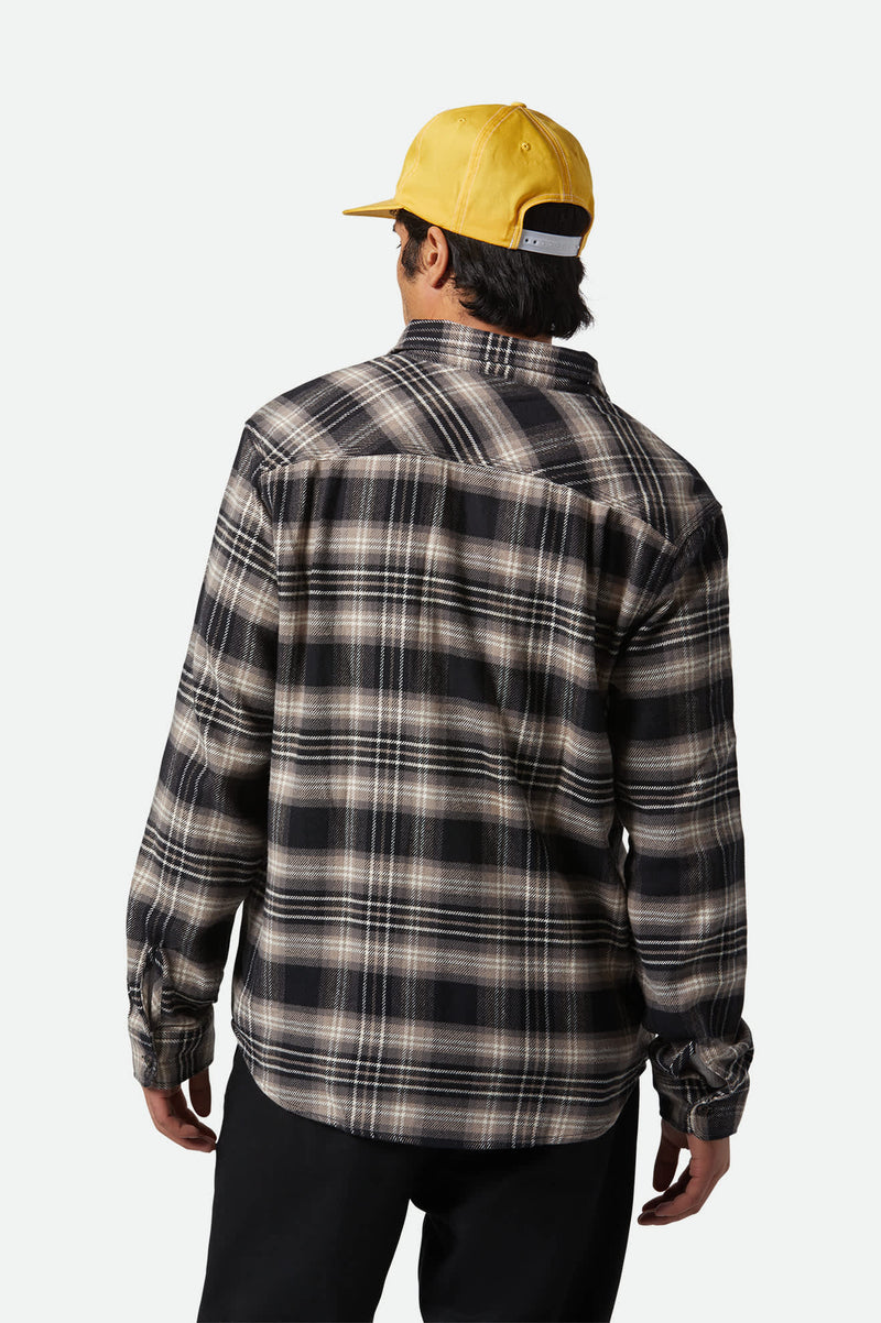 Bowery Flannel / Black Charcoal Beige