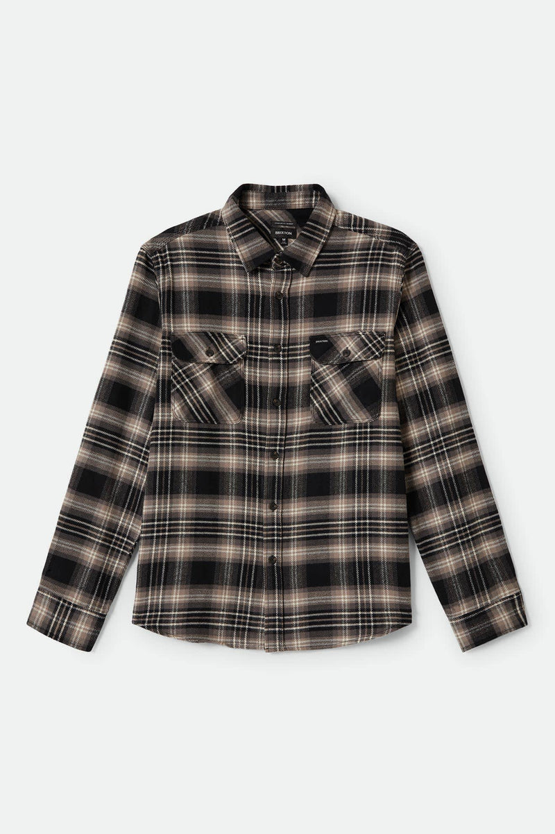 Bowery Flannel / Black Charcoal Beige