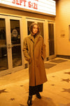 Lennox Stretch Felted Coat / Khaki