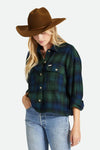 Bowery W L/S Flannel Black/Pine needle