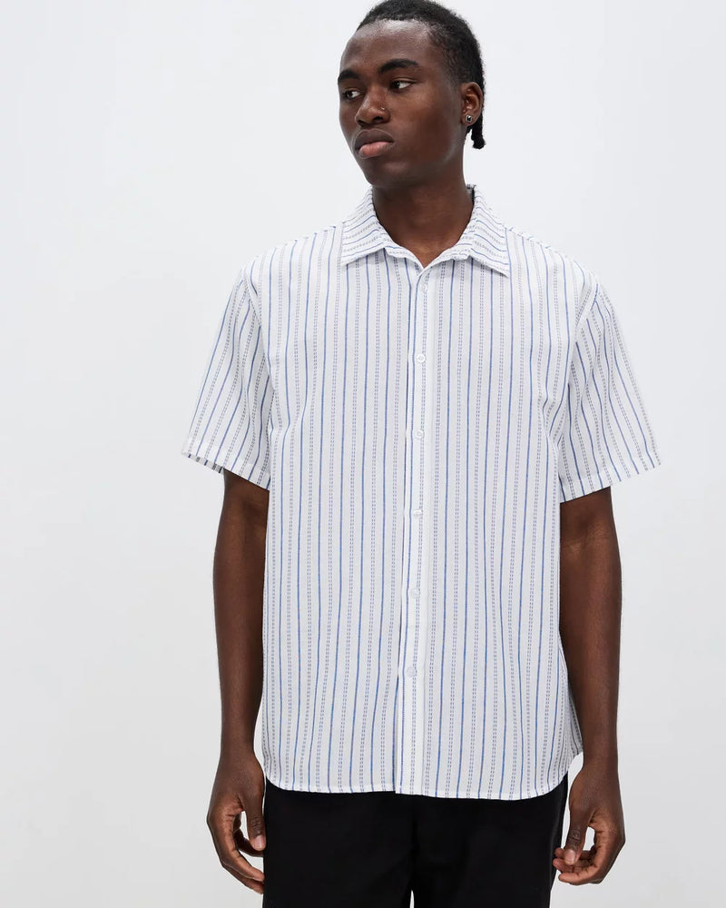 Lucky Strike Short Sleeve Shirt / Dirty White