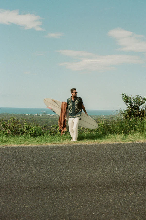Sun SS Shirt / Green