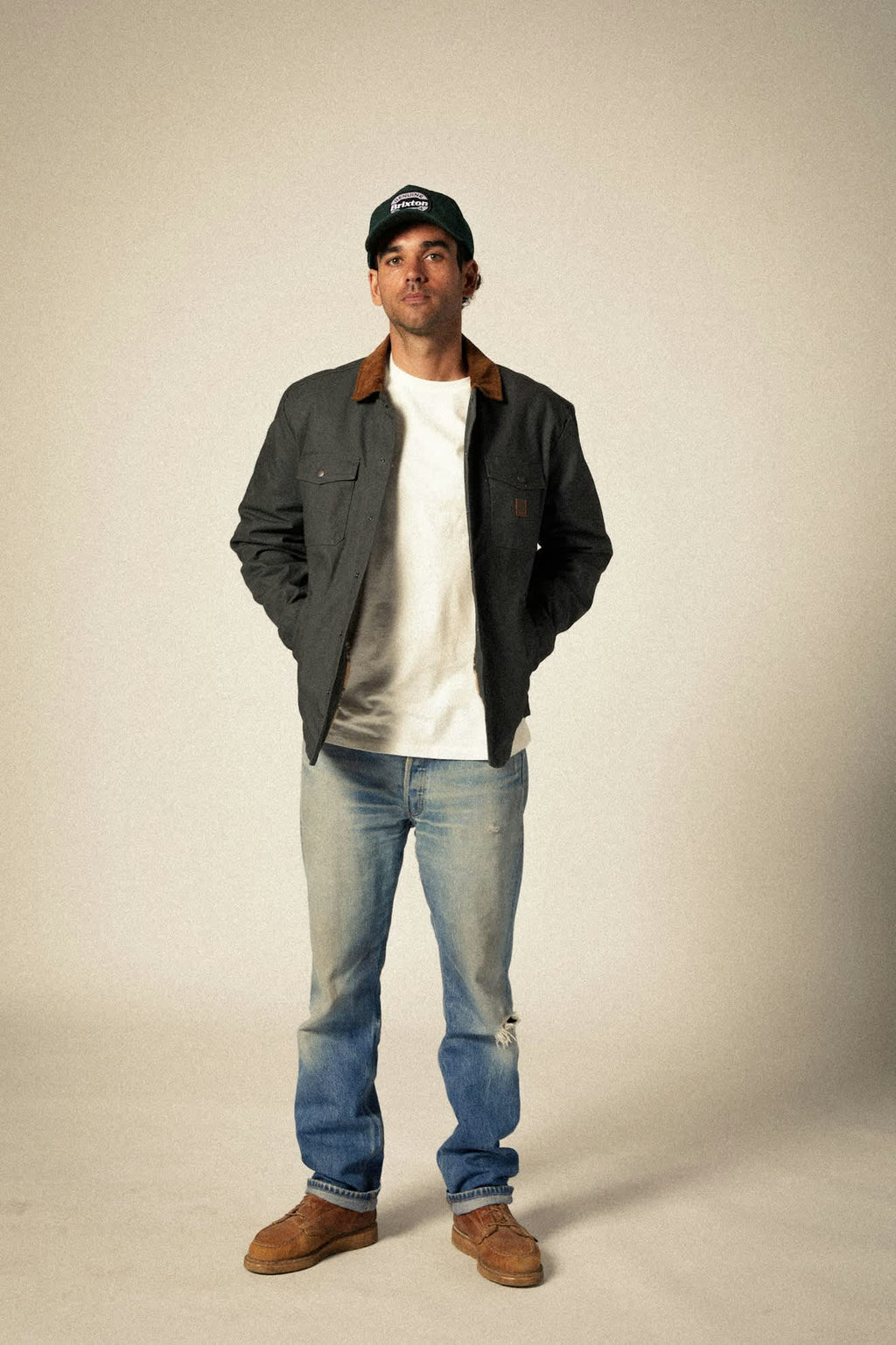Builders Durham Jkt / Washed Black