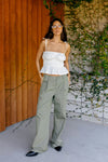 Eden Smocked Top / Off White