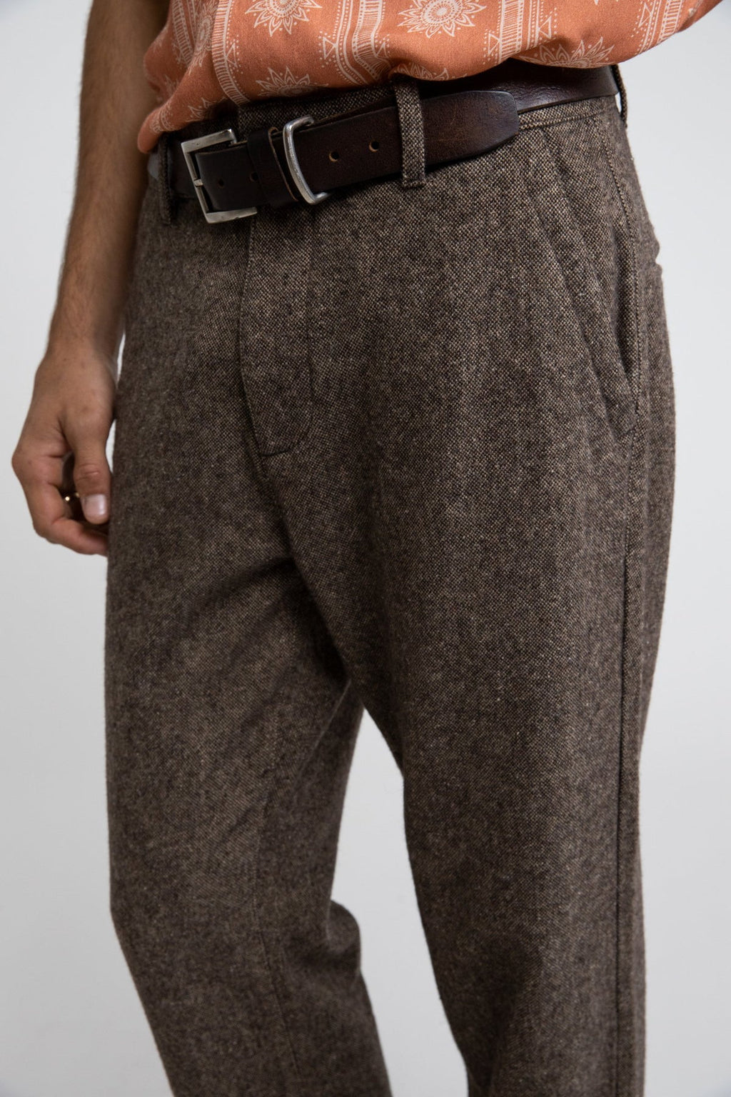 Essential Trouser / Heather Black