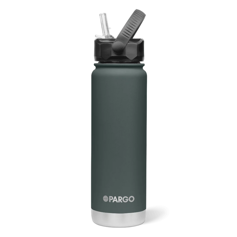 750ml Insulated Sports Bottle w/ Straw Lid