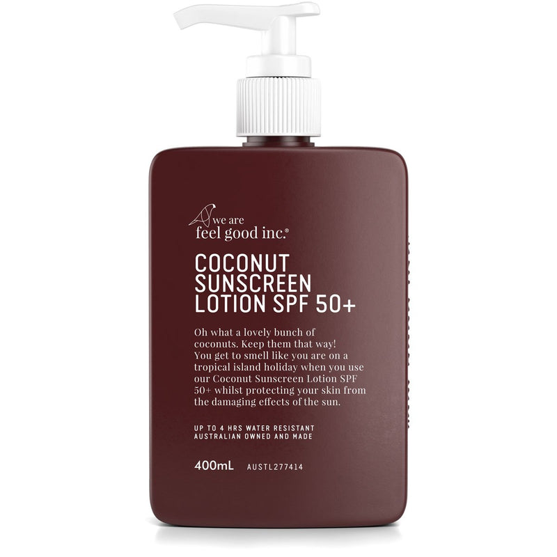 Coconut Sunscreen Lotion SPF 50+ 400ml - AKWA SURF