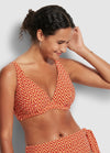 Cleo DD Fixed Tri Bra / Chilli Red