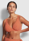 Cleo DD Fixed Tri Bra / Chilli Red