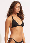 Longline Slide Tri / Black / Second wave